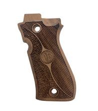 Střenky KSD Beretta Cheetah 81 a 84 ořech s logem 2