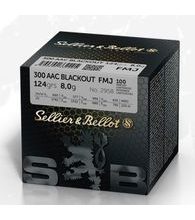 Puškový náboj S&B .300BLK 100ks