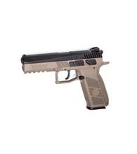 Vzduchová pistole CZ-75 P-09 Duty Blow Back FDE bicolor 4,5mm