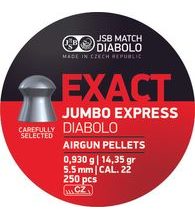 Diabolky JSB Exact Jumbo Express 5,52mm 250ks