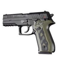 Střenky Hogue Arex REX Zero Standard 1 G10 zelená