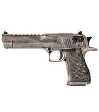 Magnum Research Desert Eagle XIX 6" White Matte Distressed Cerakote .50AE