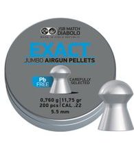 Diabolky JSB Exact Jumbo Lead Free 5,52mm 200ks