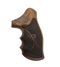 Střenky KSD Smith & Wesson K/L rám round butt ořech