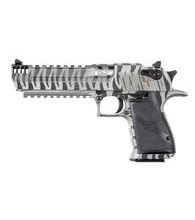 Magnum Research Desert Eagle XIX 6" White Tiger Stripes .44 Magnum