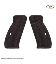 Střenky VZ Grips CZ 75 Compact Tactical Diamonds G10 - Black Cherry