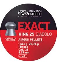 Diabolky JSB Exact King 6,35mm 150ks