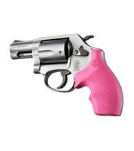 Střenky Hogue Smith & Wesson J rám round butt ultra compact růžové