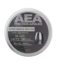 Big Bore střely AEA Long Range Master .58 14,73 mm HP 29,16 g / 450 gr