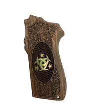 Střenky KSD Smith & Wesson 5903, 5904 a 5906 ořech s bronzovým logem