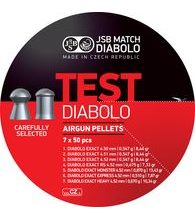 Diabolky JSB Exact Test pro pušku 4,5mm