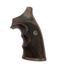 Střenky KSD Smith & Wesson K/L rám square butt Classic kořenový ořech