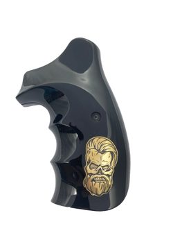 Střenky KSD Smith & Wesson K/L rám round butt černý akrylát s motivem