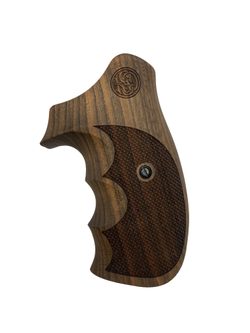 Střenky KSD Smith & Wesson K/L rám round butt ořech s logem 4