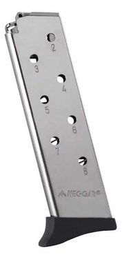 Zásobník Mec-Gar Bersa Thunder 9 mm Browning/.380 Auto 8 ran - Niklovaný