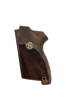 Střenky KSD Smith & Wesson CS9 ořech s bronzovým logem