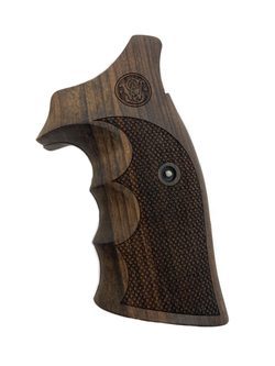 Střenky KSD Smith & Wesson K/L rám round butt ořech s logem 3