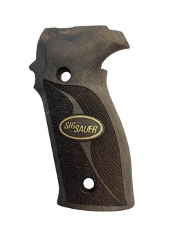 Střenky KSD Sig Sauer P226 ořech s bronzovým logem 5