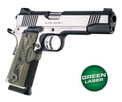 Střenky Hogue 1911 Govt. G10 Green laser zelený