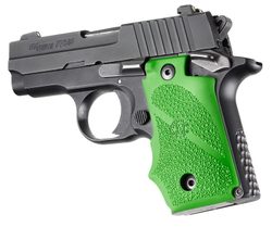 Střenky Hogue Sig Sauer P238 Zombie green