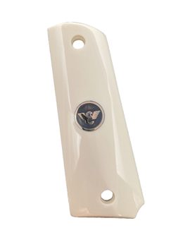 Střenky KSD 1911 Govt. & Commander Full Size slonovina se stříbrným logem