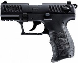 Plynová pistole Umarex Walther P22Q černá 9mm