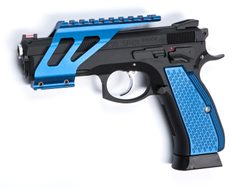 Pažbičky pro CZ-75 blow back modré