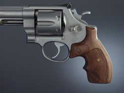 Střenky Hogue Smith & Wesson K/L round butt Pau Ferro