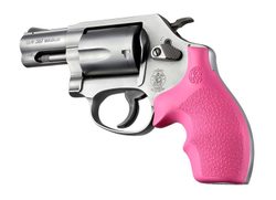 Střenky Hogue Smith & Wesson J rám round butt ultra compact růžové