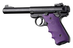 Střenky Hogue Ruger MK IV fialové