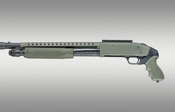 Hogue set Mossberg 500/590 OD Green kit předpažbí + pistolová rukojeť