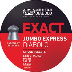 Diabolky JSB Exact Jumbo Express 5,52mm 500ks