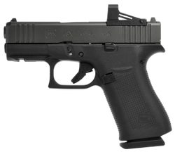 Glock 43X MOS s railem a kolimátorem RMSc Shield
