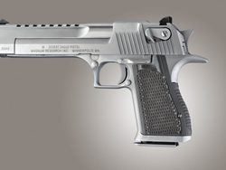 Střenky Hogue IMI/IWI/Magnum Research Desert Eagle MK I/VII/XIX Piranha G10 černá-šedá