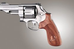 Střenky Hogue Smith & Wesson N round butt Pau Ferro Jerry Miculek zdrsněné
