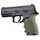 Návlek Hogue HandAll Sig Sauer P320 Compact (Zelená)