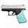 Návlek Hogue HandAll Glock 43X, 48 (Aqua modrá)