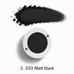 Couleur Caramel Bio oční stíny matné (n°023 Matt black)