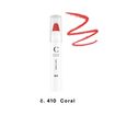 Couleur Caramel Bio rtěnka v tužce Twist & Lips (n°410 Coral)