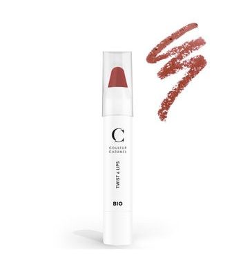 Couleur Caramel Bio rtěnka v tužce Twist & Lips