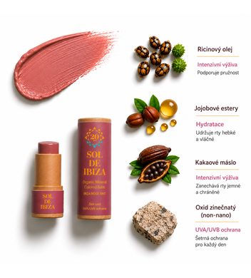 Couleur Caramel Bio balzám na rty