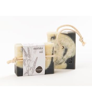Koukol Přírodní mýdlo mořská sůl