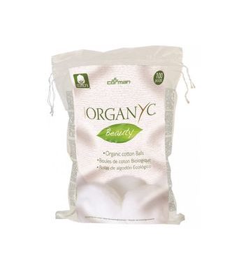 Organyc Bio odličovací vatové kuličky - 100 ks
