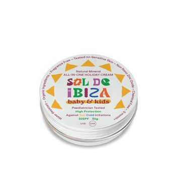 Sol de Ibiza Opalovací krém Baby&Kids SPF 30 30 g