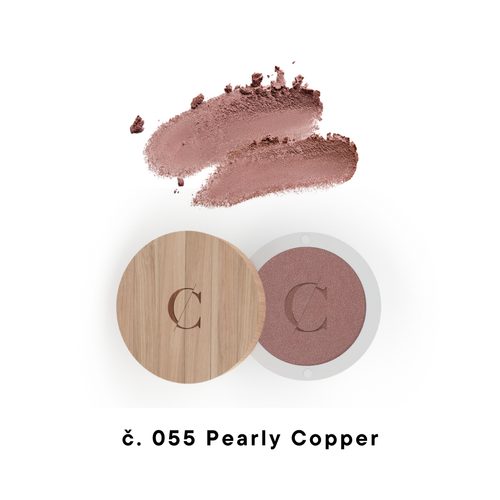 Couleur Caramel Bio oční stíny perleťové (n°055 Pearly copper)
