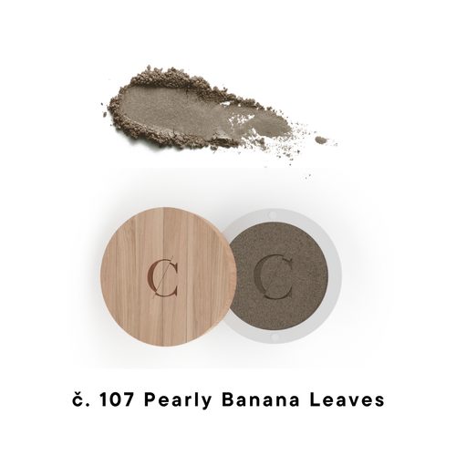Couleur Caramel Bio oční stíny perleťové (n°107 Pearly banana leaves)