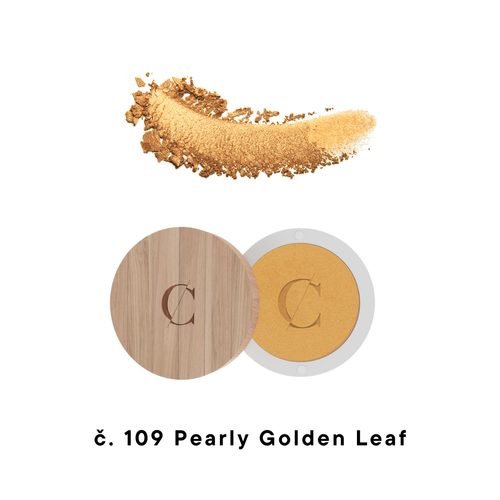 Couleur Caramel Bio oční stíny perleťové (n°109 Pearly golden leaf)