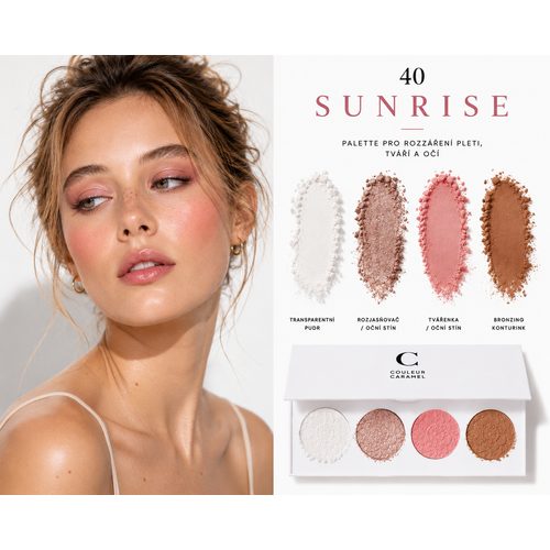 Couleur Caramel Multifunkční paletka Perfect Complexion edice Maharani