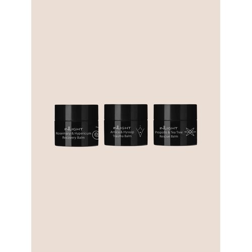 Inlight Bio sada multifunkčních bylinných balzámů 3 x 7 ml EXPIRACE 4/25