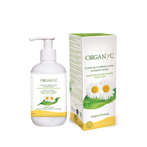 Organyc Gel na intimní hygienu s heřmánkem 250 ml